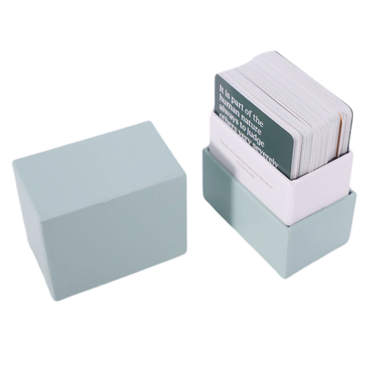 comprar cartões de jogo de papel instantâneos do revestimento imprimível do OEM do ODM dos cartões de jogo 280g com caixa da plataforma online manufacture