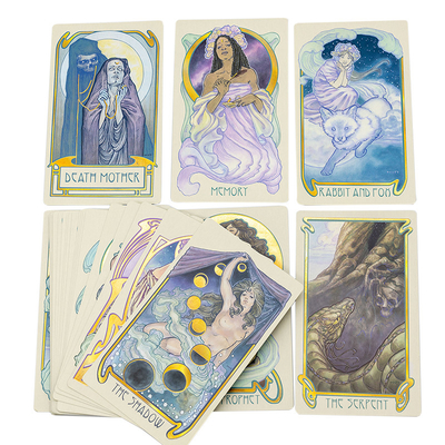 comprar O ODM do OEM que imprime CDR PSD de Logo Tarot Cards Affirmation projeta online manufacture