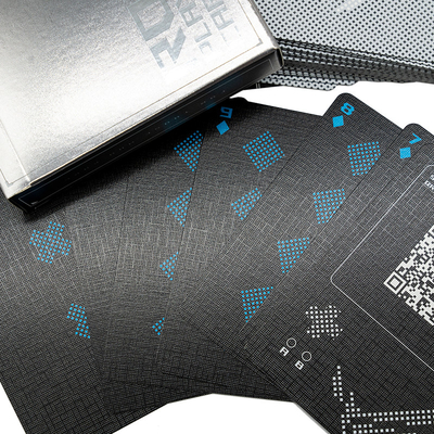 comprar Impressão de cartão de jogo impermeável de plástico durável personalizado com o seu próprio design de logotipo a granel online manufacture
