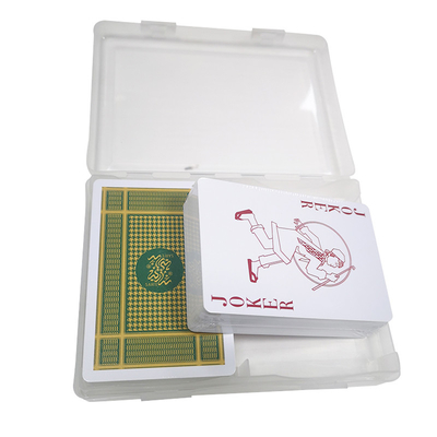 comprar 100 PVC à prova d'água Plástico Poker Lobo-Homem Jogo de cartas Jogos de cartas Plástico PVC Com Caixa de Plástico online manufacture