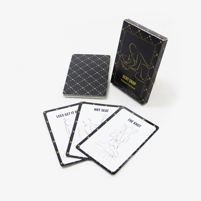 comprar Do or Dare Bedroom Negro Ambigua Jogos de Cartões de Intimidade Para Casais Jogos de Cartões Sexy Adultos online manufacture