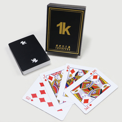 comprar 0Cartões de jogo de plástico à prova d'água.3mm Logotipo personalizado Publicidade Poker Deck Of Cards online manufacture