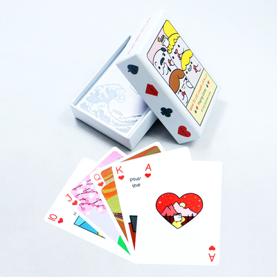 comprar Cartões de jogo de desenhos animados em branco com impressão de caixa de plástico Pvc online manufacture