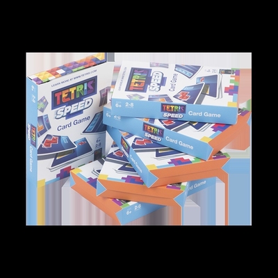 comprar Impressão personalizada Crianças Tetris jogos de cartas engraçado jogo de cartas de quebra-cabeça para a festa da família das crianças online manufacture