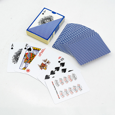 comprar 100% Decks de Poker de Plástico Jogos Impermeável Personalizado Durável Lava-se Jogos de Cartas Diretamente online manufacture