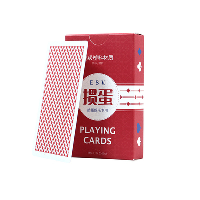 comprar Design personalizado Impressão frontal e traseira de cartas de jogo à prova d'água de PVC para jogos duradouros online manufacture