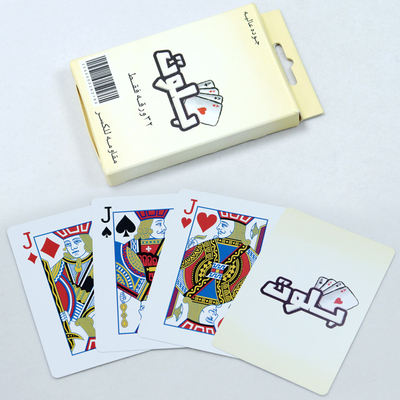 comprar Cartões de jogo à prova d'água de póquer revestidos de linho de PVC com material 100% plástico online manufacture