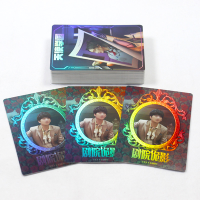 comprar Cores PMS personalizáveis Cartão de jogo holográfico Livro fotográfico para fãs de cartões colecionáveis online manufacture