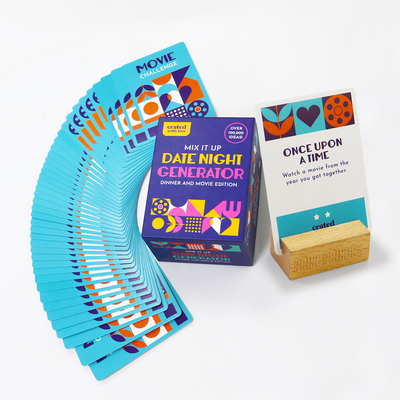 comprar Impressão CMYK a cores personalizada divertida Mix It Up Date Night Cards Game para homens e mulheres online manufacture