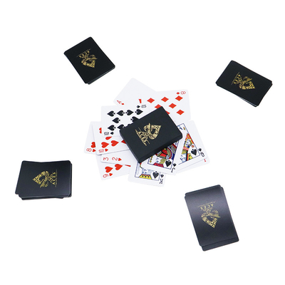 comprar Desenhos personalizados Folha de ouro texturizada Anjo Impressão Poker Cartões de jogo de plástico Tamanho de ponte online manufacture