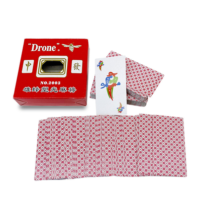 comprar Double Box Set Hand Paper Mahjong Card Classic Edition Jogo de Jogos de Cartas Para Festa Familiar online manufacture