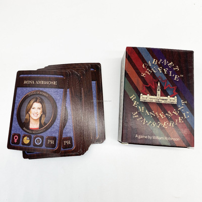 comprar Personalizado Eco-Friendly American Style Personalidade Estratégia de Votação Jogo de cartas divertido Impressão online manufacture