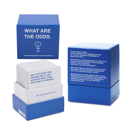 comprar Entretenimento Jogos de cartas Impressão personalizada Diária Interessante Engraçado Jogos de cartas Padrão online manufacture