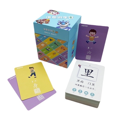 comprar UV Terminado Vocabulário de Bolso Flash Card Logotipo personalizado Aceito Educação Interativa online manufacture