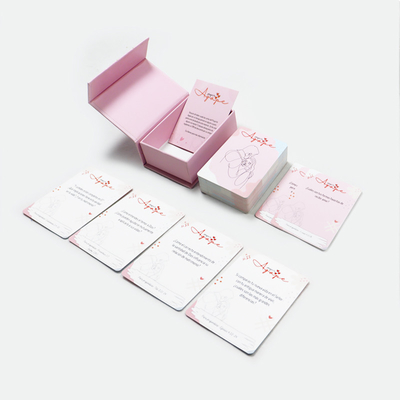 comprar Jogos de Afirmações Positivas Mútuas Diárias Normal Custom Couple Deep Question Card online manufacture