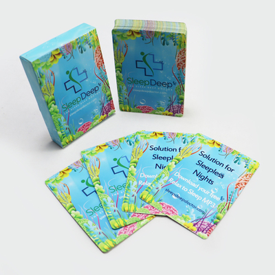 comprar Desenho personalizado Flash Cards Impressão problema insônia solução Para relaxar música do sono online manufacture