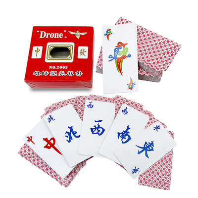 comprar Conjunto de caixas duplas de design personalizado Jogo de Mahjong Jogos de cartas Divertimento para festa de férias em família online manufacture