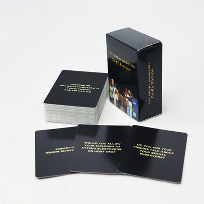 comprar 90g/Deck Cartão de jogo de debate personalizado para homens e mulheres Logotipo personalizado aceito online manufacture