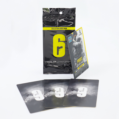 comprar Cartões de coleção holográficos personalizados Impressão de cartões de jogo de batalha com sacola de plástico online manufacture