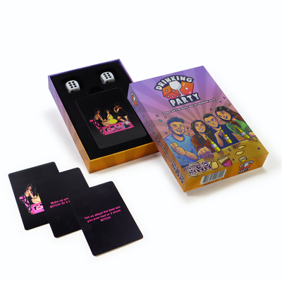 comprar Jogos de mesa de conteúdo personalizado Jogos de cartas para adultos Finalização de superfície personalizada em formato de arte PDF online manufacture