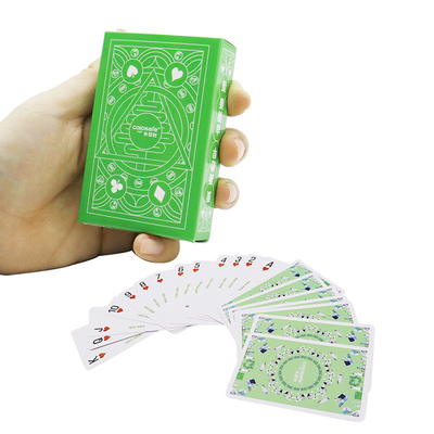 comprar Papel à prova d'água Cartas de jogo personalizadas para adultos Tamanho de cartão de ponte para empresa online manufacture
