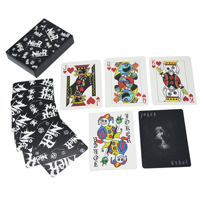 comprar Cartões de jogo de núcleo preto customizado para jogos de poker online manufacture