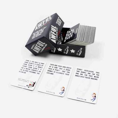 comprar Eco-friendly Custom Team Question Discussion Card Game Design Impressão de casais Adultos bebendo jogos de cartas online manufacture