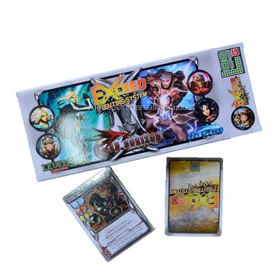 comprar Custom design accepted paper trading cards deck printing holographic game card battle character game online manufacture