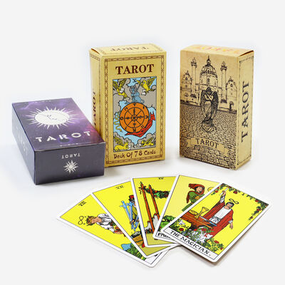 comprar Cartas de Tarot Premium Personalizadas com Impressão Offset CMYK de 4 Cores para Adivinhação e Entretenimento online manufacture