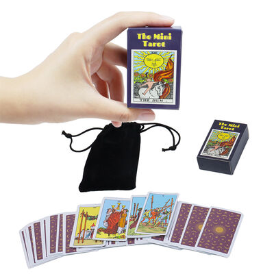 comprar Cartas de Tarot Imprimíveis com Design Personalizado com Impressão Offset CMYK de 4 Cores e Embalagem Termorretrátil online manufacture