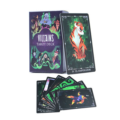 comprar Cartas de Tarot Impressíveis com Design Personalizado em Papel Artístico 300/350/400gsm em Tamanho 57*87mm /63*88mm/Personalizado online manufacture