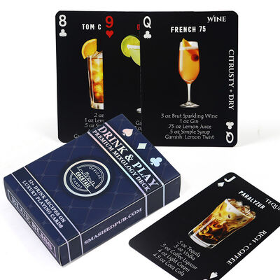 comprar Tamanho personalizável Cartões de pôquer personalizados ecológicos com opção de venda por atacado para publicidade e jogos online manufacture