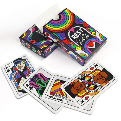comprar Desenho personalizado Eco-friendly 320g Papel de jogos de cartas para jogos de poker e conjuntos de presentes online manufacture