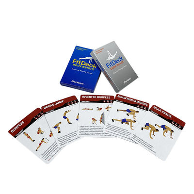 comprar cartões do exercício do exercício 350gsm, envernizando o cartão da aptidão física online manufacture