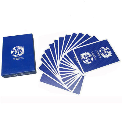 comprar Costume plástico impermeável 63*88mm de 100 cartões de jogo do Pvc dos por cento online manufacture