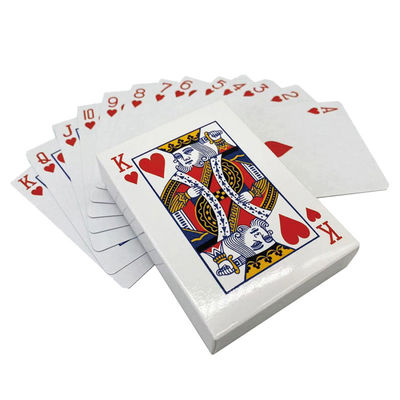 comprar Os cartões de jogo feitos sob encomenda do Pvc, CMYK personalizaram cartões do pôquer online manufacture
