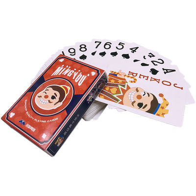 comprar Cartões de jogo plásticos duráveis do costume com as fotos que envernizam o revestimento online manufacture