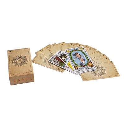 comprar Superfície impressa feita sob encomenda do verniz de Mini Tarot Cards With Guidebook online manufacture