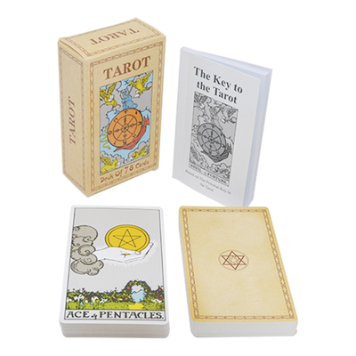 comprar Superfície impressa feita sob encomenda do verniz de Mini Tarot Cards With Guidebook online manufacture