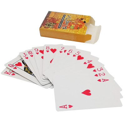 O casino alto 4 Eights dos cartões de jogo do costume da durabilidade 4 cores de Pantone dos ás imprimiu