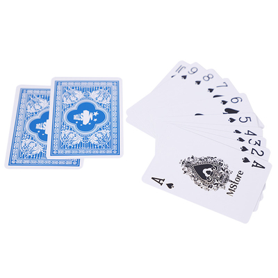 Cartões de jogo do costume do tamanho do pôquer com 4 Eights 4 Nines 4 dez