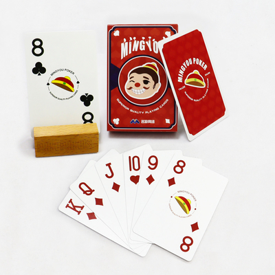 Cartões de jogo personalizados de papel de alta qualidade