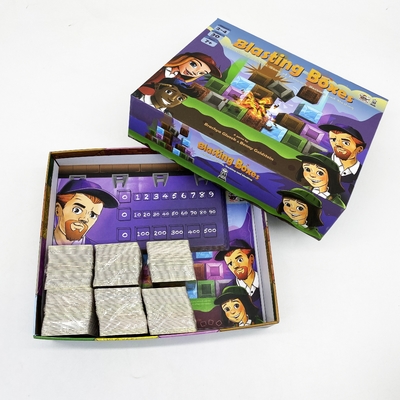 Certificado ISO9001/EN71/ASTM/TUV/FSC/CE Impressão personalizada Jogo de tabuleiro para adultos
