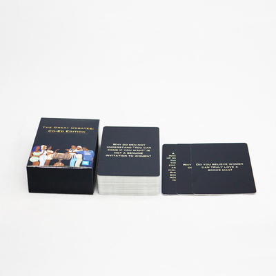 Impressão / Cor CMYK / Cores Pantone Homens e Mulheres Festa Intimidades Jogo de Cartas Para Adultos