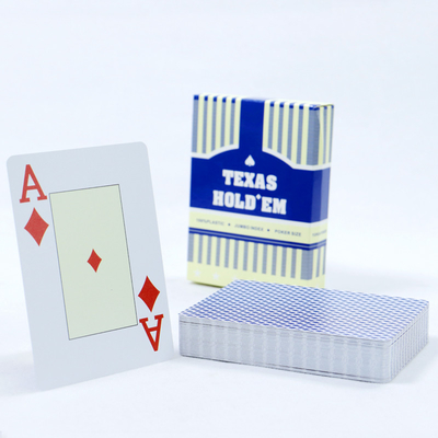Rts Jumbo Fun Cartões de Jogo de Plástico com Cartões de Poker Personalizáveis