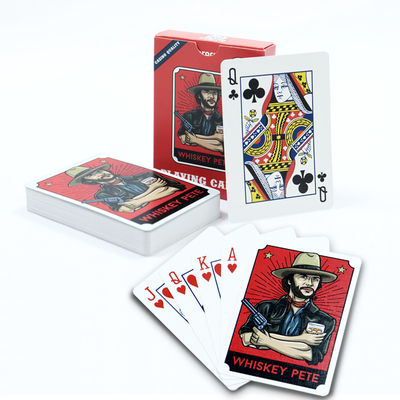 Cartão de Papel Personalizado Poker Texturas Superfície Finalização E Materiais Ecológicos