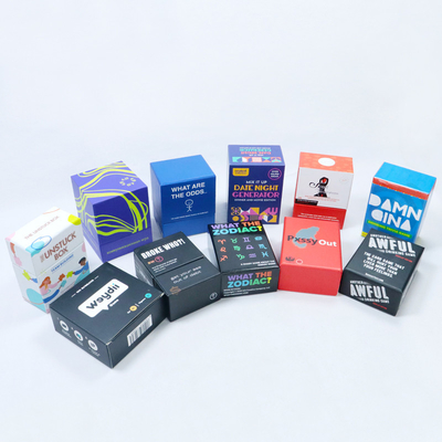 Cartões de jogo personalizados para adultos 54-56 Cartões impressos Questionário de festa de bebidas Deck de jogos
