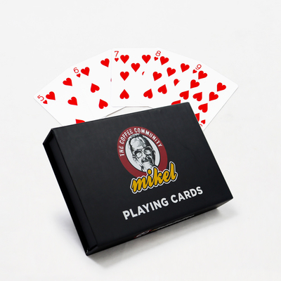 Cartões de jogo de tamanho personalizado Royal PVC impermeável Decks de pôquer durável com design personalizado
