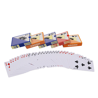 Prontos para enviar cartões de jogo de plástico à prova d'água com 300/350/400gm de papel de arte