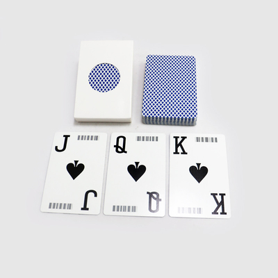 Desenho personalizado Impresso Cartões de Jogo Italianos de Grau de Casino Jumbo Cartões de Poker de Fonte Grande
